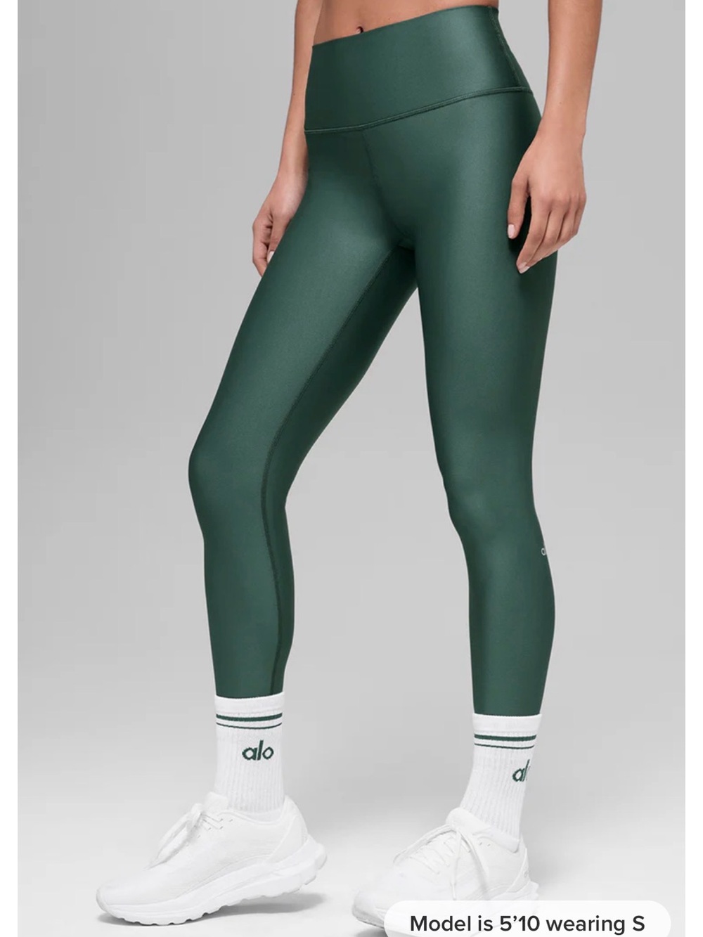ALO Yoga High-Rise Deep Green Leggings
